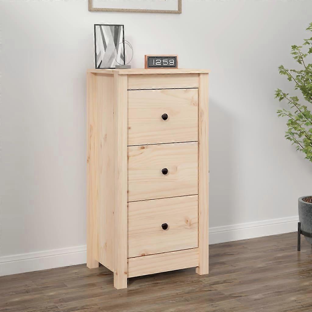 Sideboard 40x35x80 cm, solid pine wood, SKU: 813739