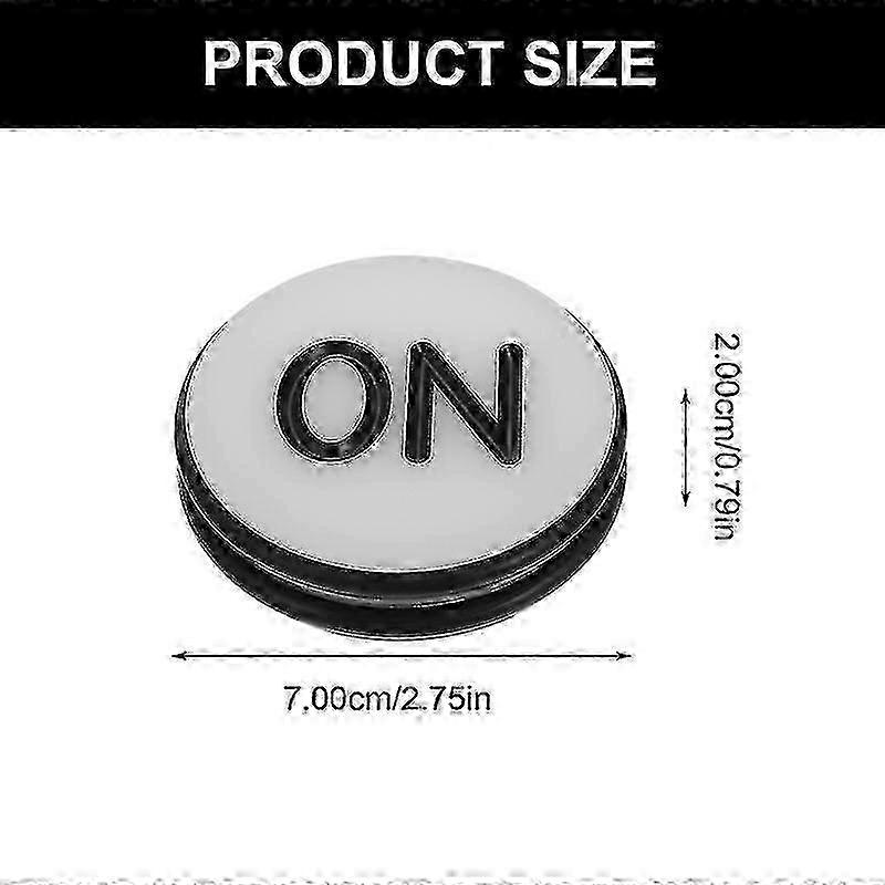 1pc Professional Craps Switch Button Casino Game Table Dice Open Button Prop