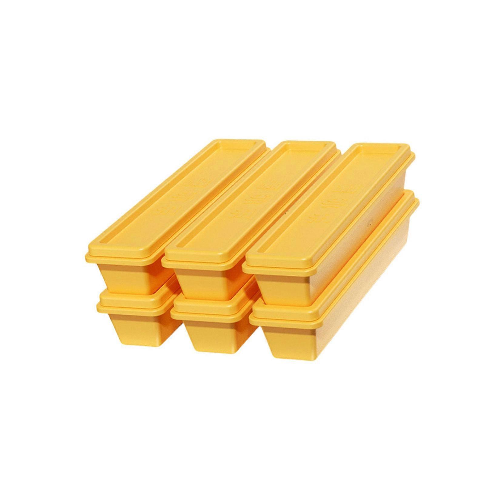 Household French Fry Shape Ice Making Molds Rectangular Portable Ice Maker Tool Cold Drink Accessories for Household Multicolor