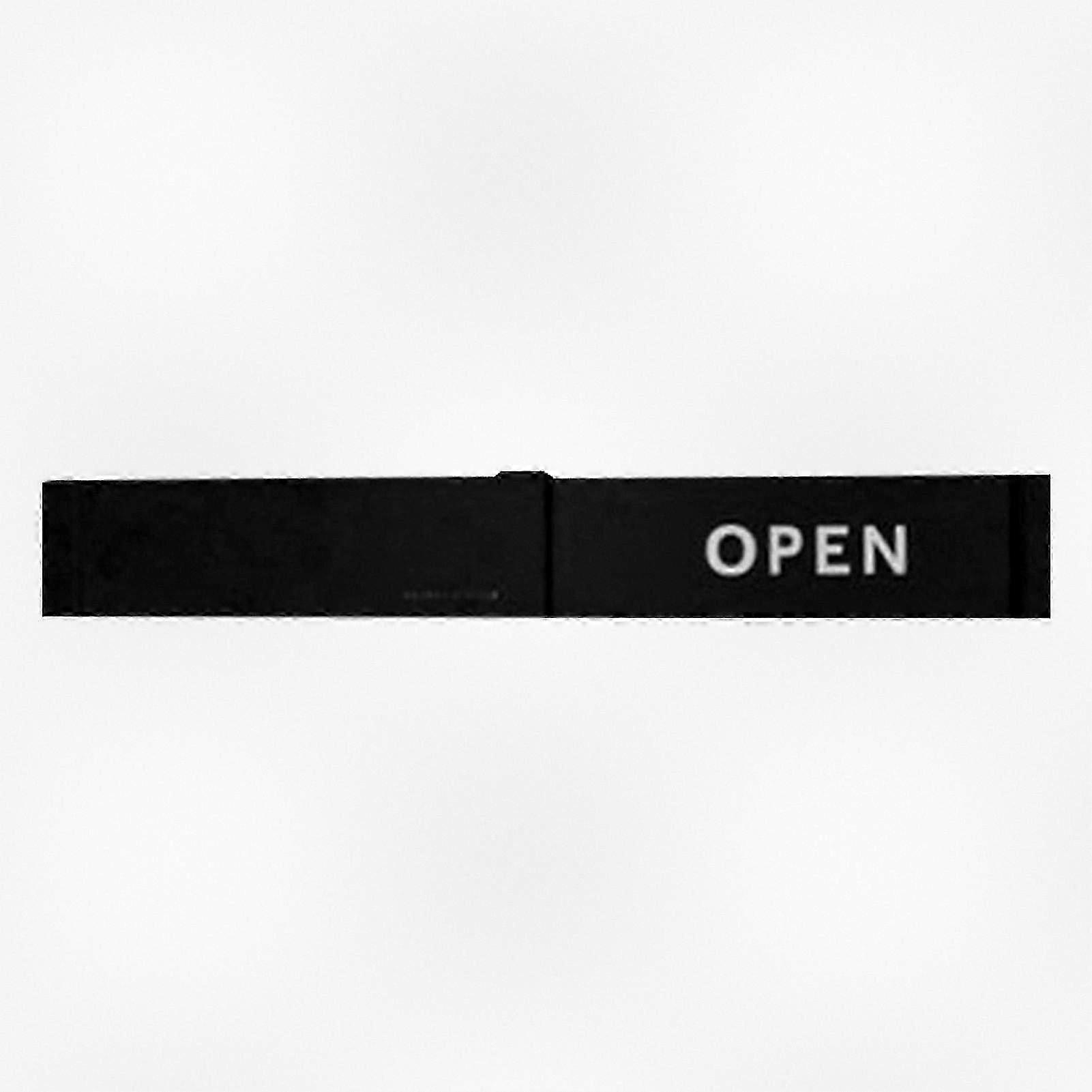 Sturdy Open/Closed Sign for Store Entryway Double-Sided Notice Board with Clear Visibility and Weather Resistance Suitable for Retail Spaces