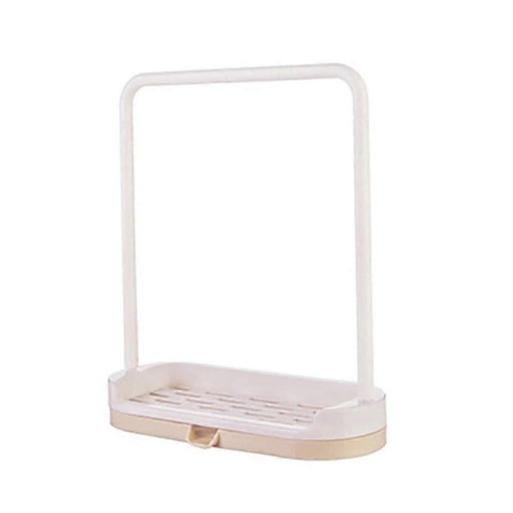 Sponge Drain Rack Towel Rag Hanging Rack Storage Rack Kitchen Storage Rack - Beige