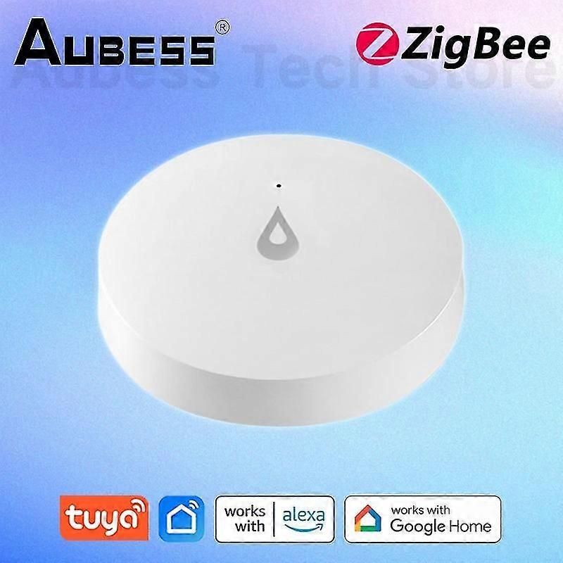 AUBESS ZigBee Water Leakage Sensor Tuya Smart Home Water Level Detector Smart Life