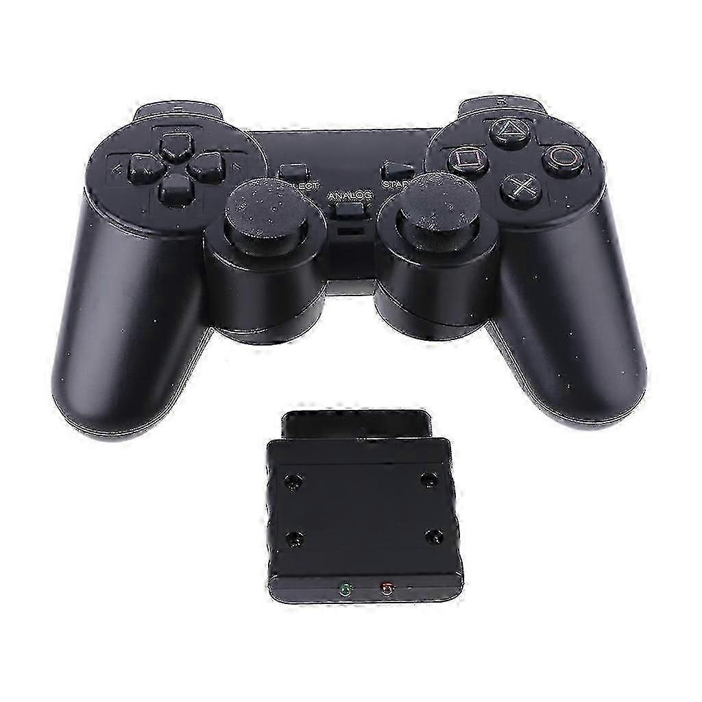 Wireless Gamepad Vibrator 2.4GHz USB Game Controller Handle Joystick with Receiver for PS2 For 2 Gaming Accessories