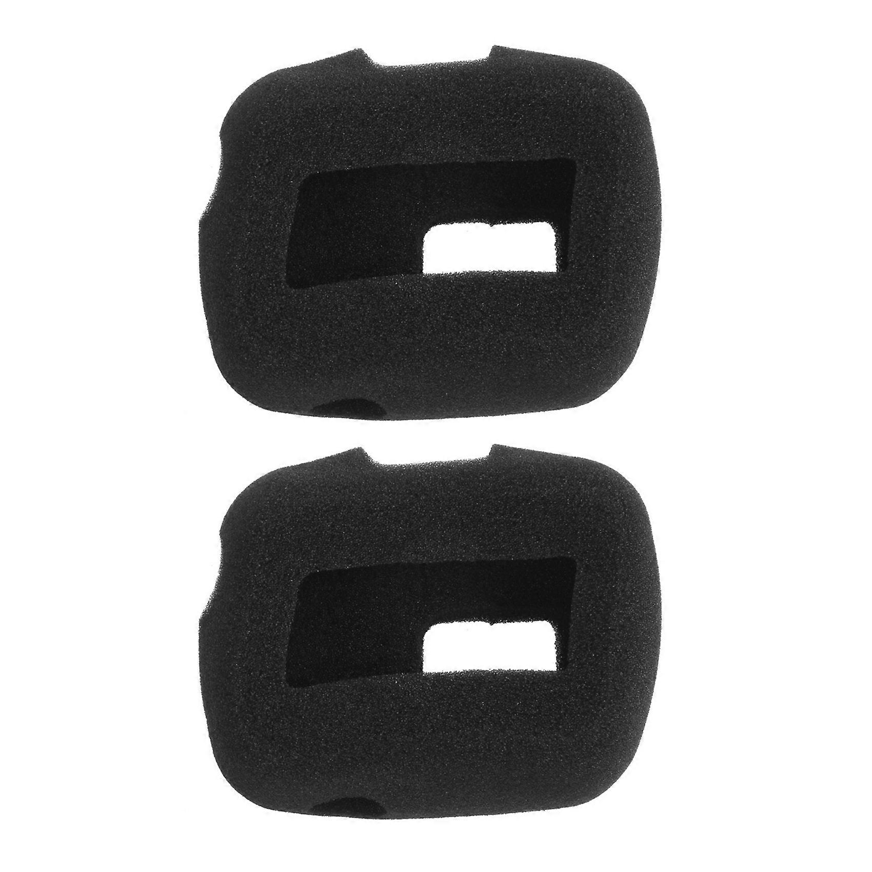 2X Wind Foam Windshield Windscreen Housing Case for Hero 5 6 (2018) Black Camera, Sponge Windproof C