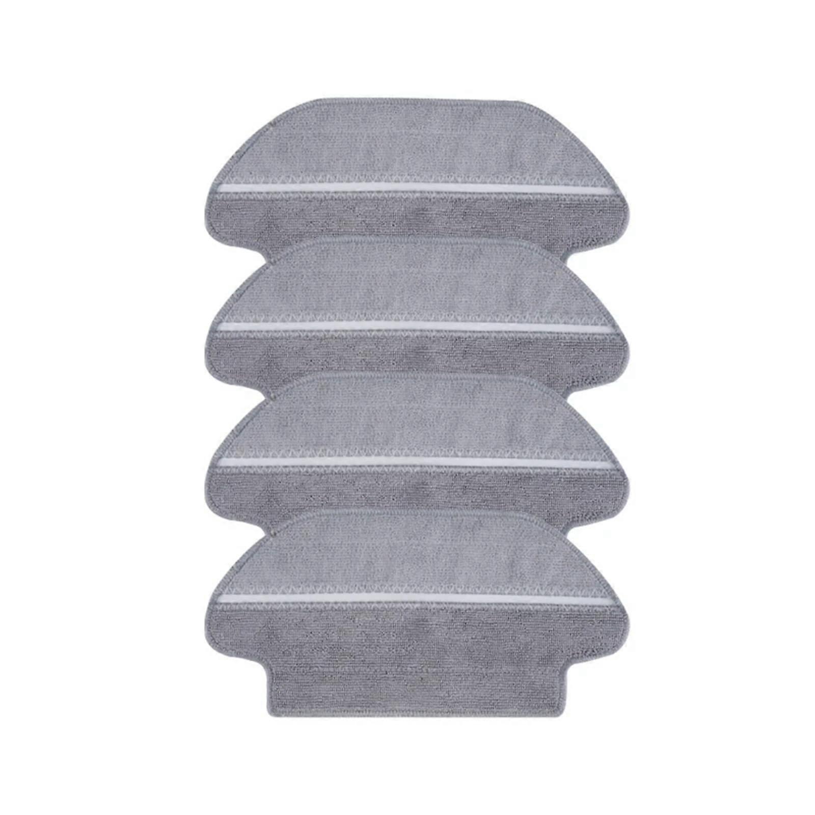 Robot Vacuum Cleaner Parts Set with Main Brush, Side Brush, Filter, Mop for Compatible with S10 S12 T12 Mop 2S 3C (4PCS)