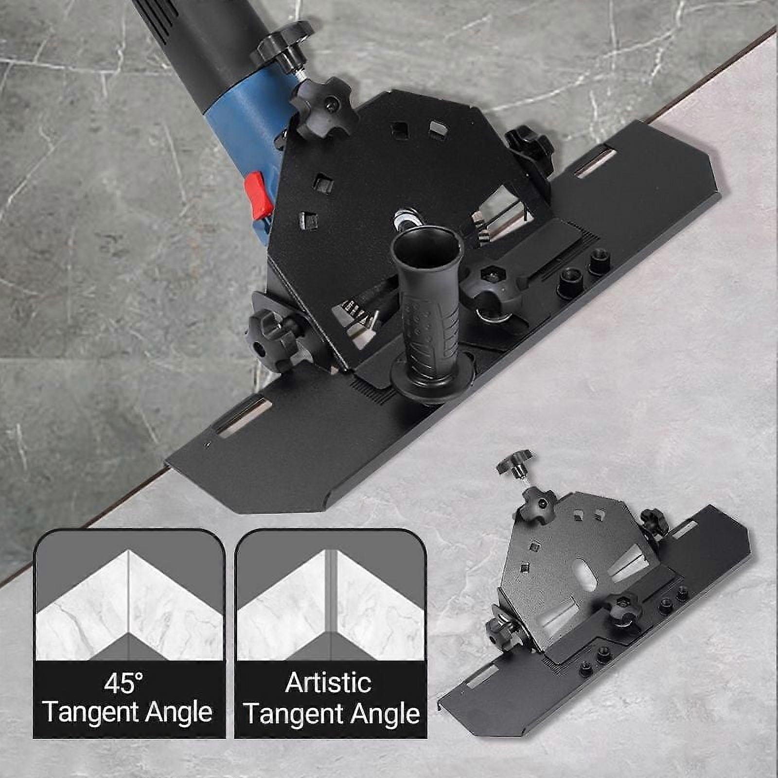 YiFudd Angle Grinder Ceramic Tile Chamferer Cutting 45 Degree Angle Cutter Multifunctional Cutter