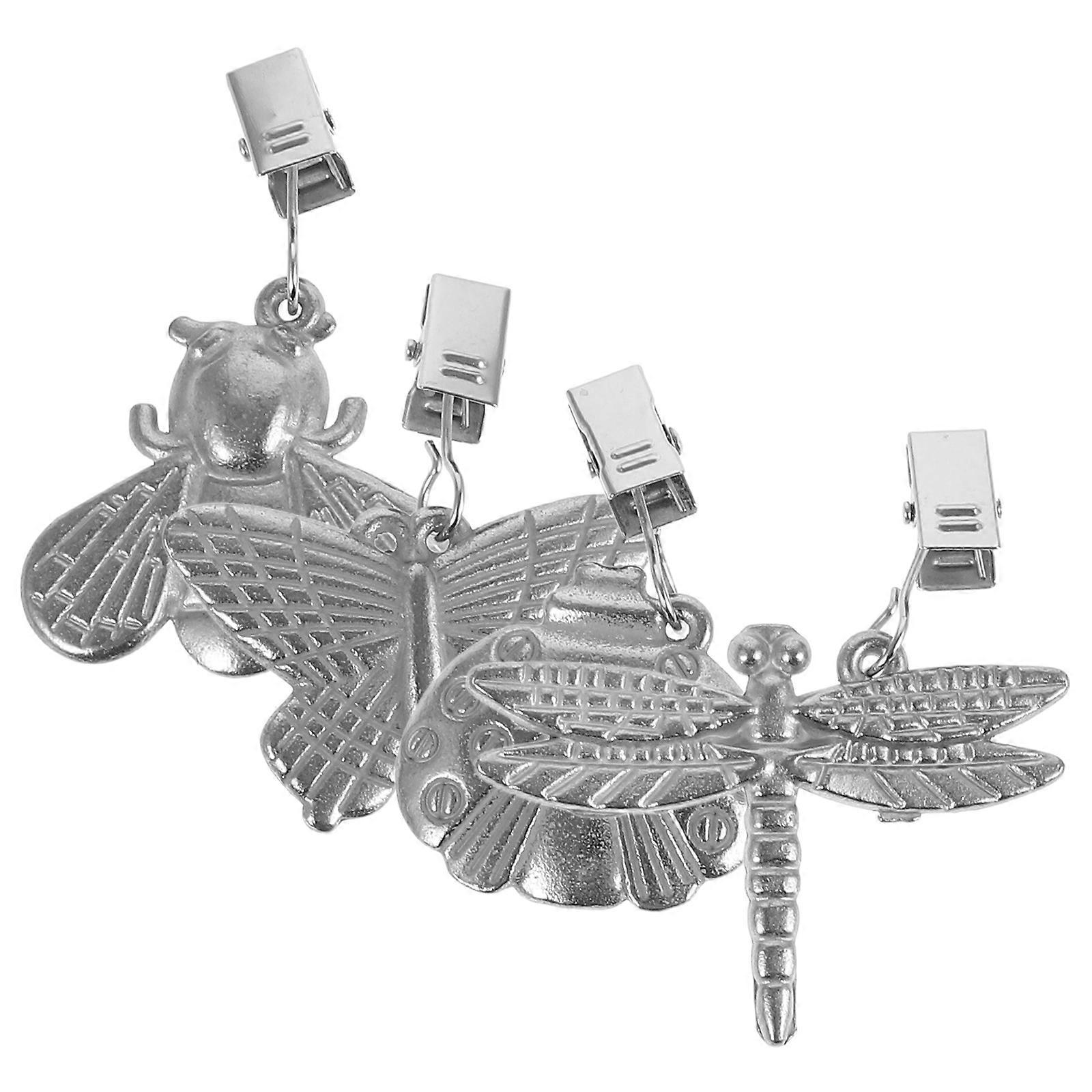 Compact Tablecloth Weights Tablecloth Pendants Home Decoration Insect Charm 4Pcs