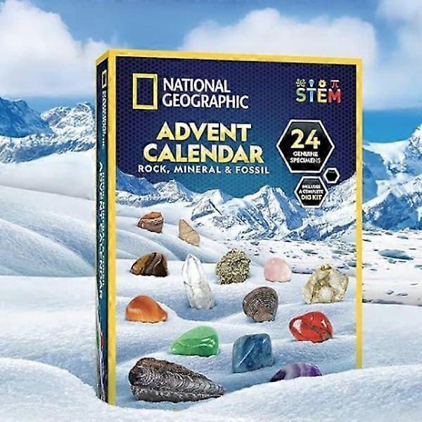 Lollanda National Geographic - Gemstone Advent Calendar 2025
