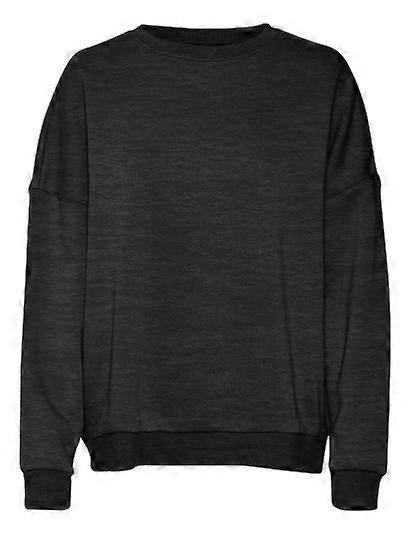 VERO MODA Damen Pullover loose fit Rundhals Langarm Basic Oberteil