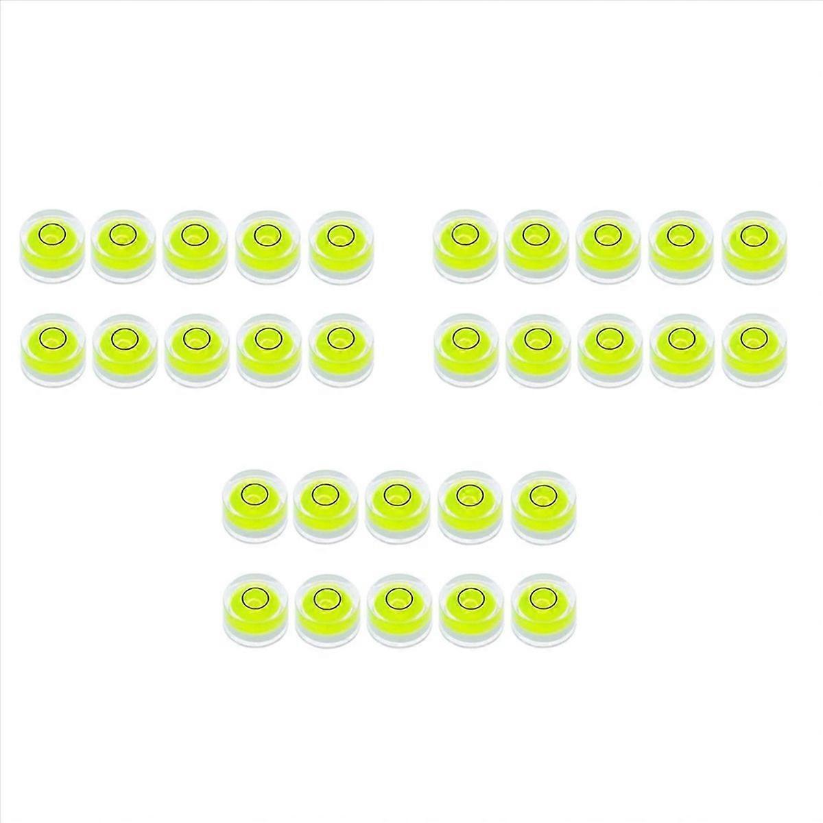 10Pcs Mini Bubble Spirit Level for Leveling Tripod Telescope 10X6mm