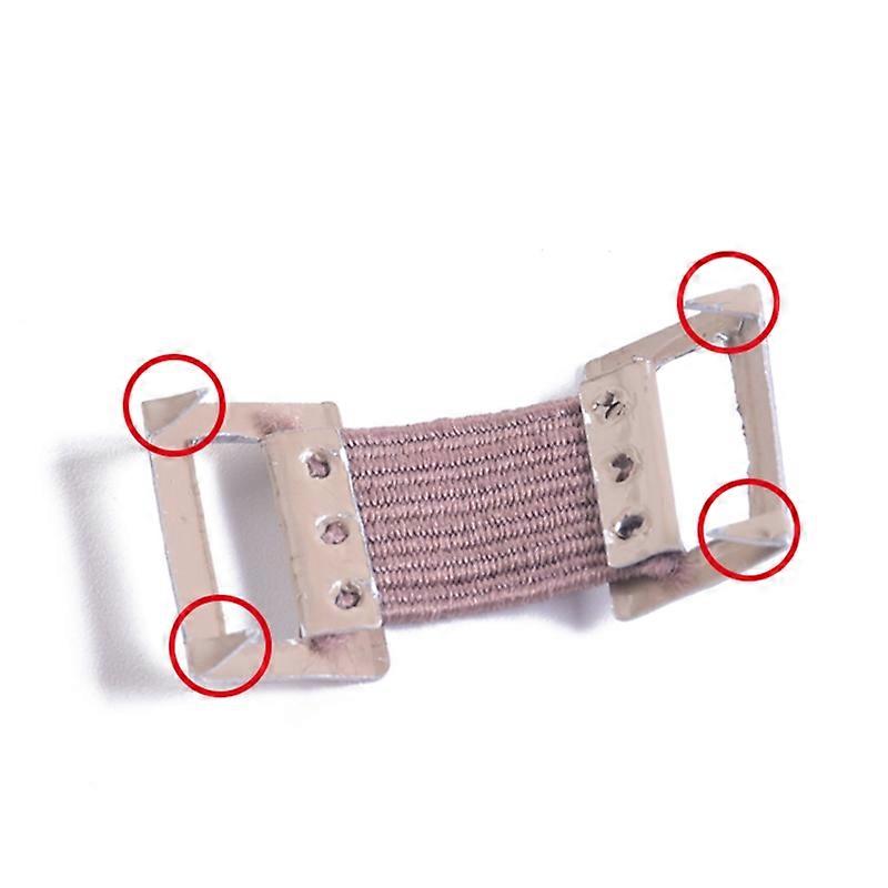 10 Pcs Elastic Bandage Clips 10-Pack Stretch Metal Clasps for Variocom Types Bandages, Replaceable Wrap Fastener Clips G99D