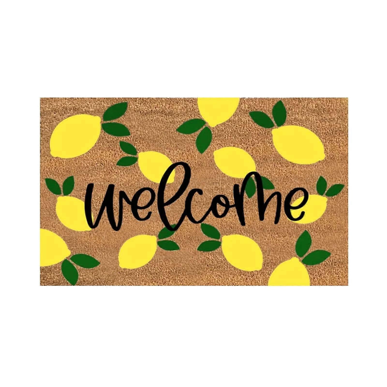 Decorative Doormat Bathroom Welcome Mat Floor Mat Sound Absorbing Mats One Size Machine Washable