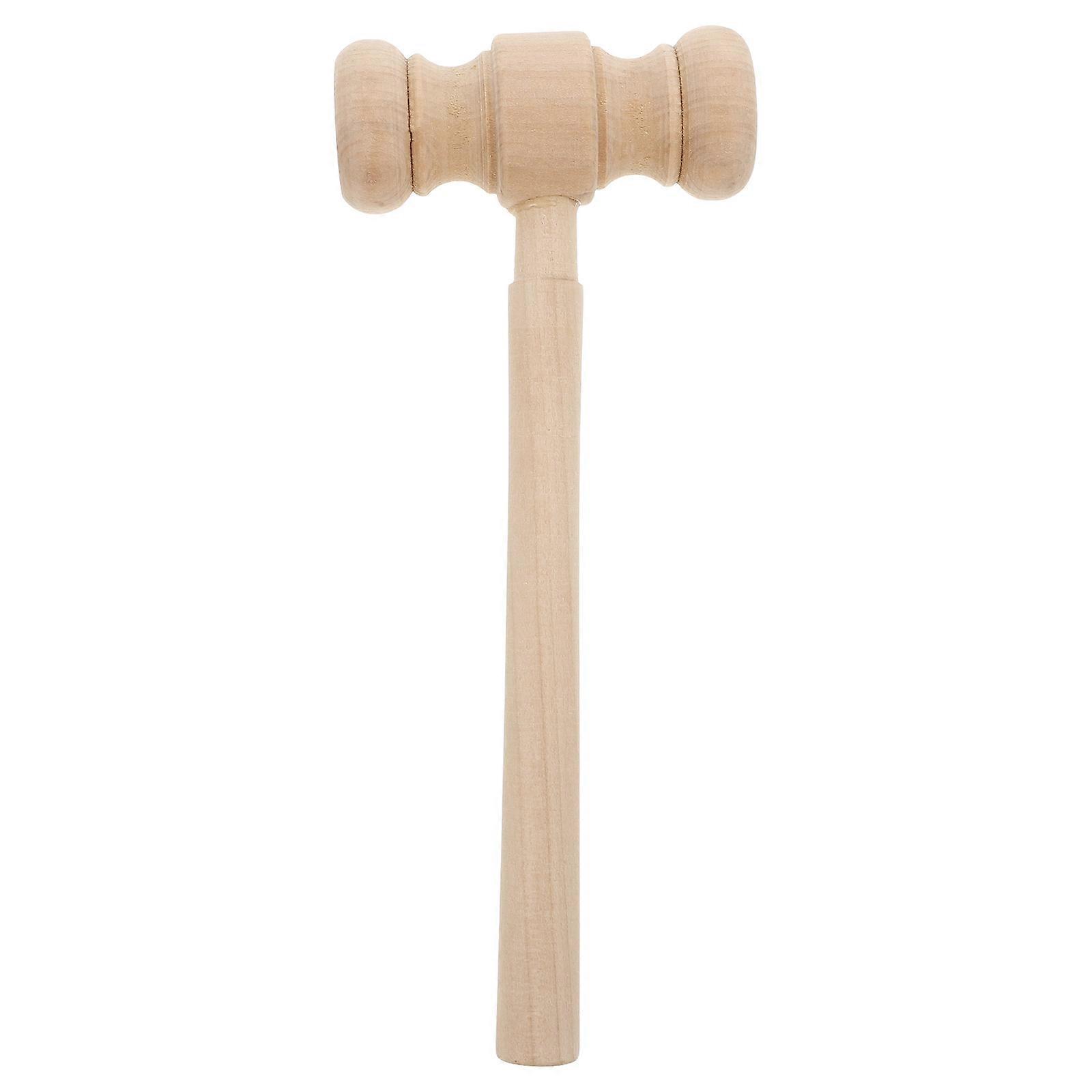 Wooden Gavel Toy for Playing Judge Cosplay Prop