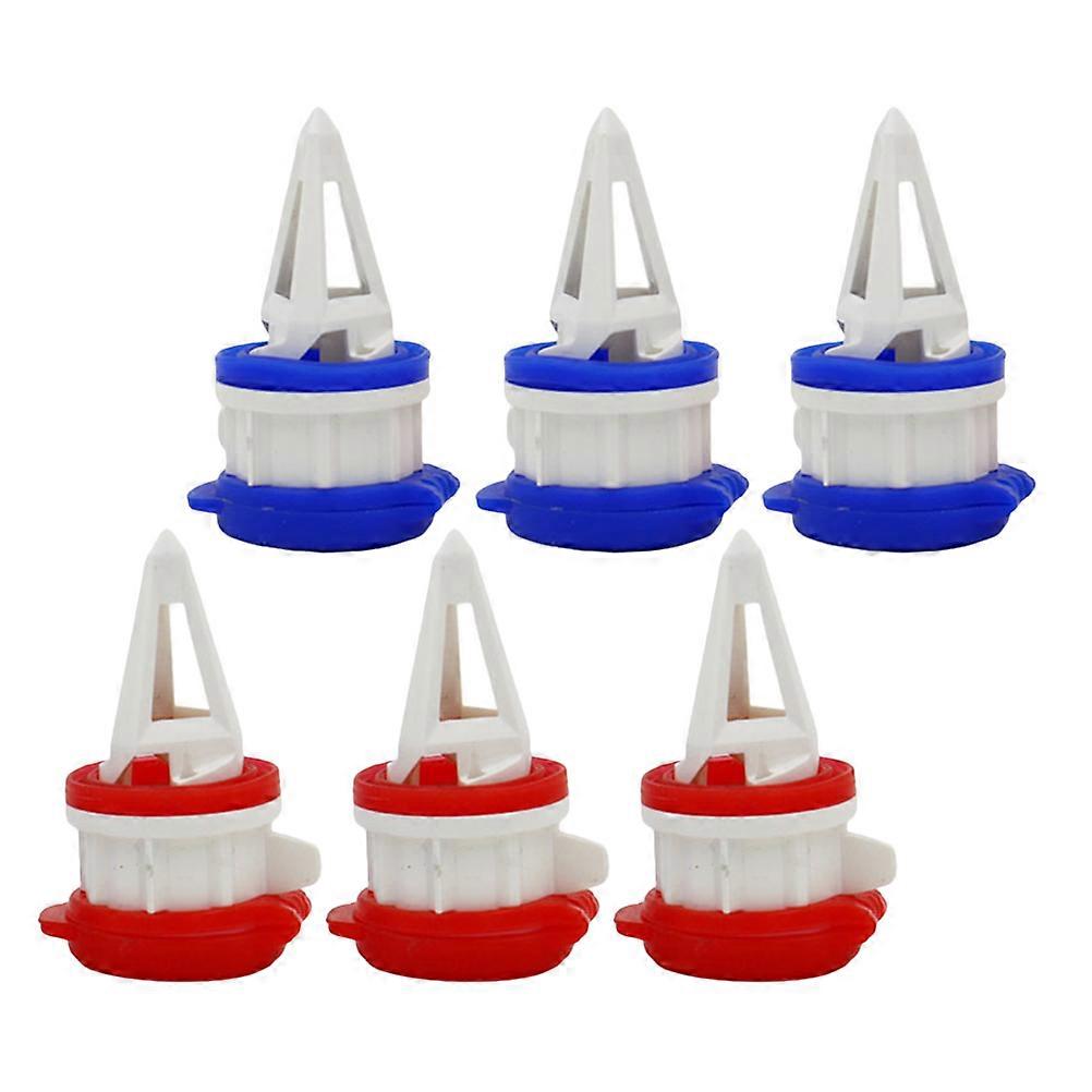 Milk Box Diverter Drink Pourer for Home Use 6Pcs with Lid