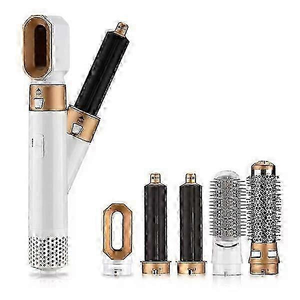 Air Styler - Profesjonell 5-i-1 multifunksjonell hårføner GULL