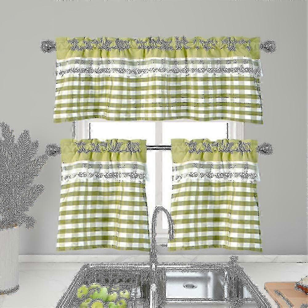 Valance Topper for Kitchen Window, Cafe Curtains & Luxury Drapes