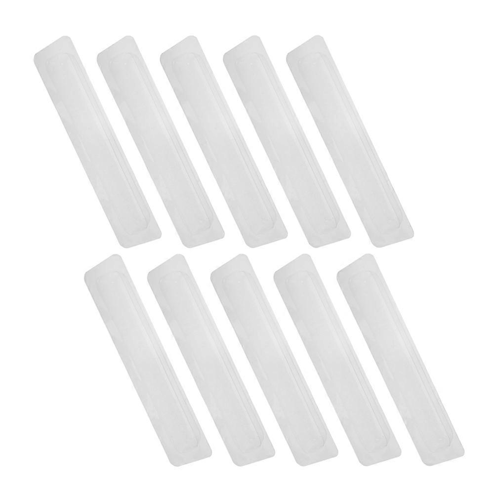 10 Pcs Plastic Clock Pointer Protective Covers Clear Anti Collision Shells for Clock Hands Transparent Protection Boxes