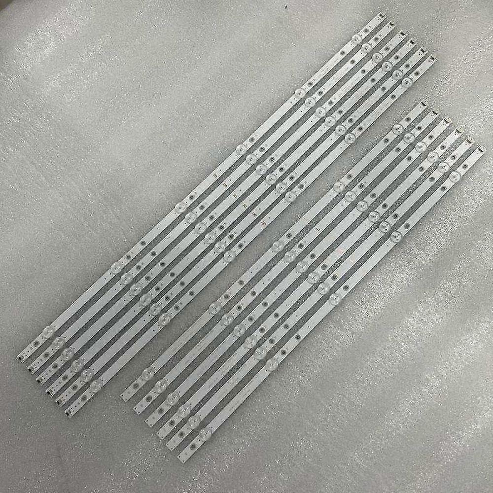 LED Backlight Strips Exact Fit for Philips TV 65PUS6504 65PUS6754 65PUS6554/12 Complete Set