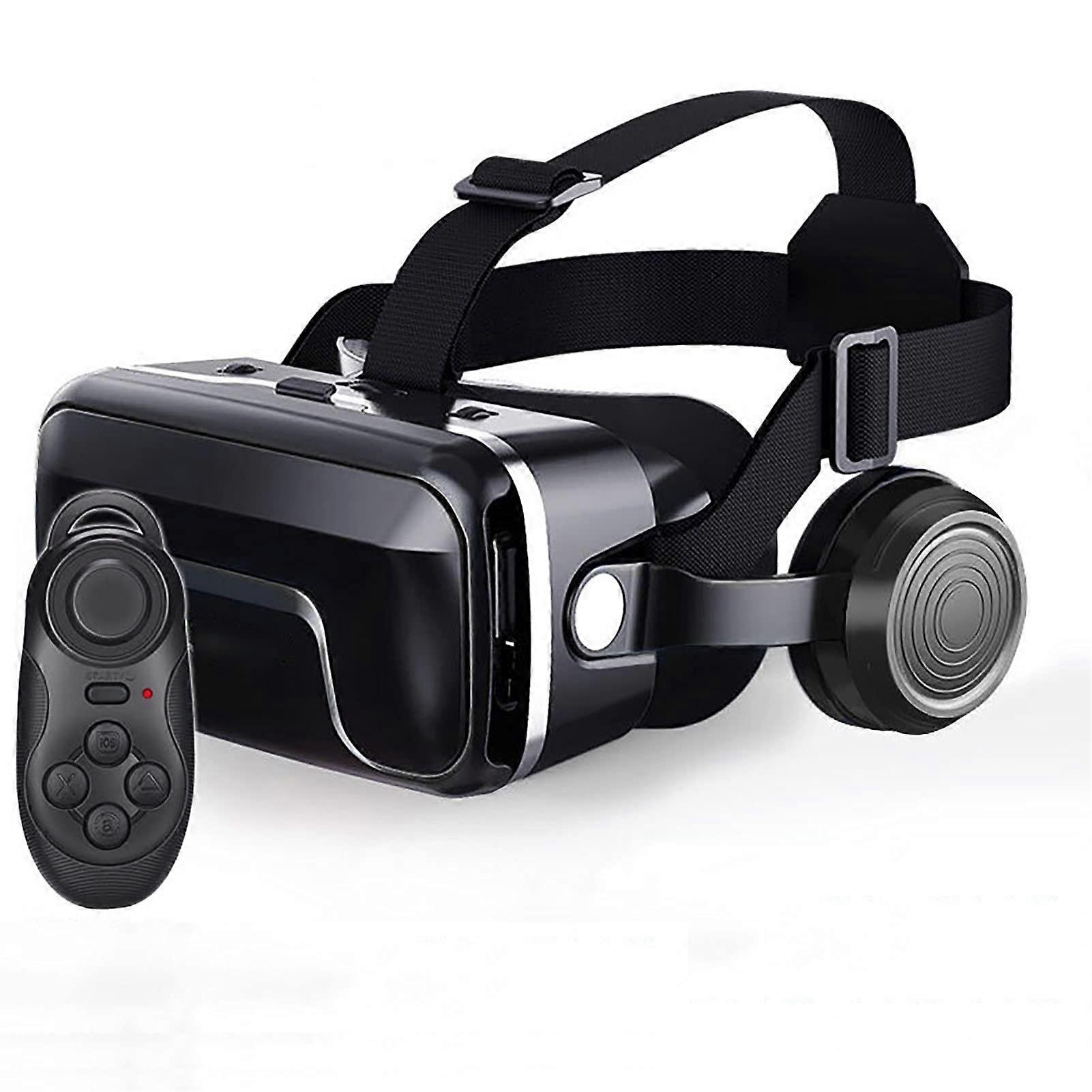Full Screen Virtual Reality Goggle For 5 To 6.5 Inch Smartphones, 3D VR Glasses, Stereo 3D VR, Color 12032