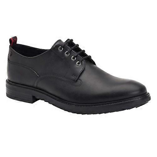 Base London Mens Memphis Leather Derby Shoes