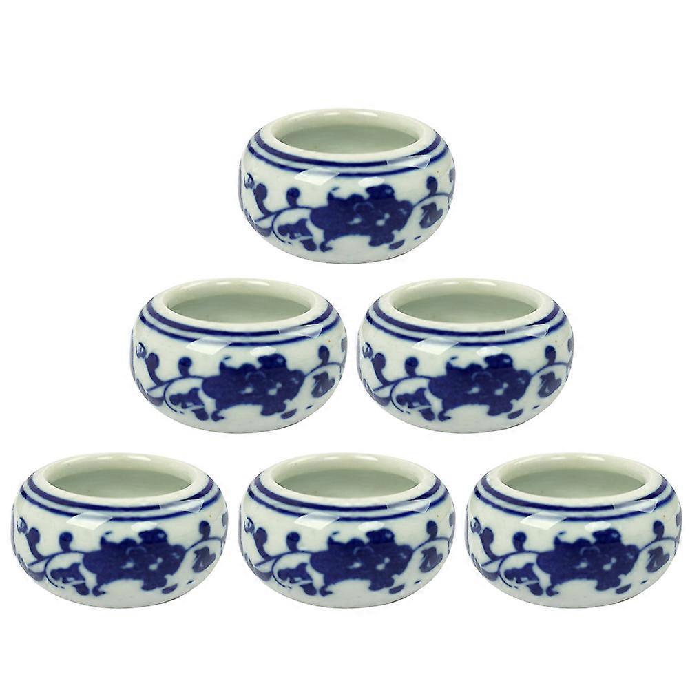 Durable Ceramic Ink Dish With Creative Design For Calligraphers Office Use Lightweight And Easy To Carry 24 Pcs