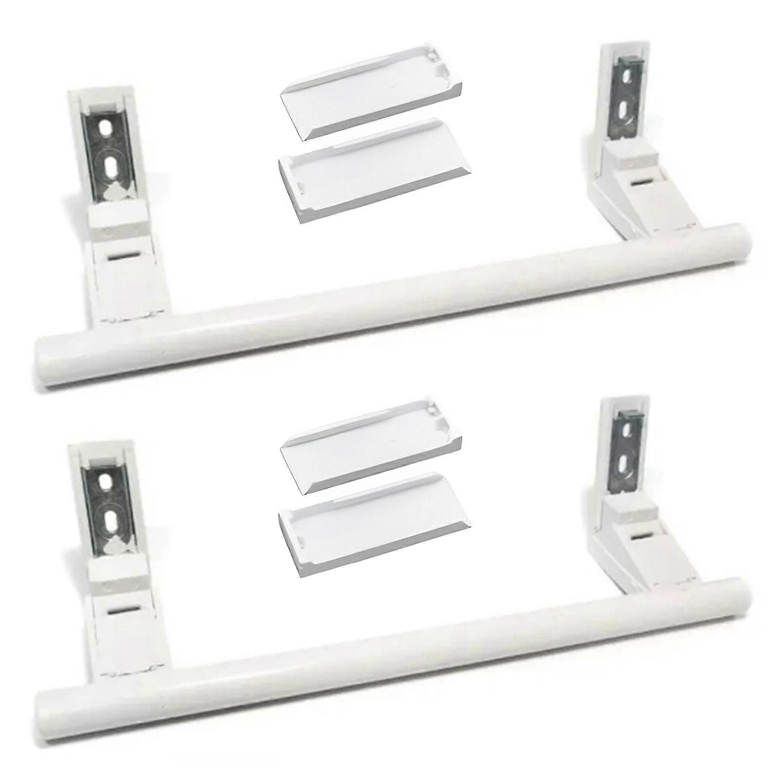 7430670 Plastic Fridge Handles Door Knobs Ergonomic Handle Part for Refrigerator Comfortable Grip and Stable Operation Multicolor