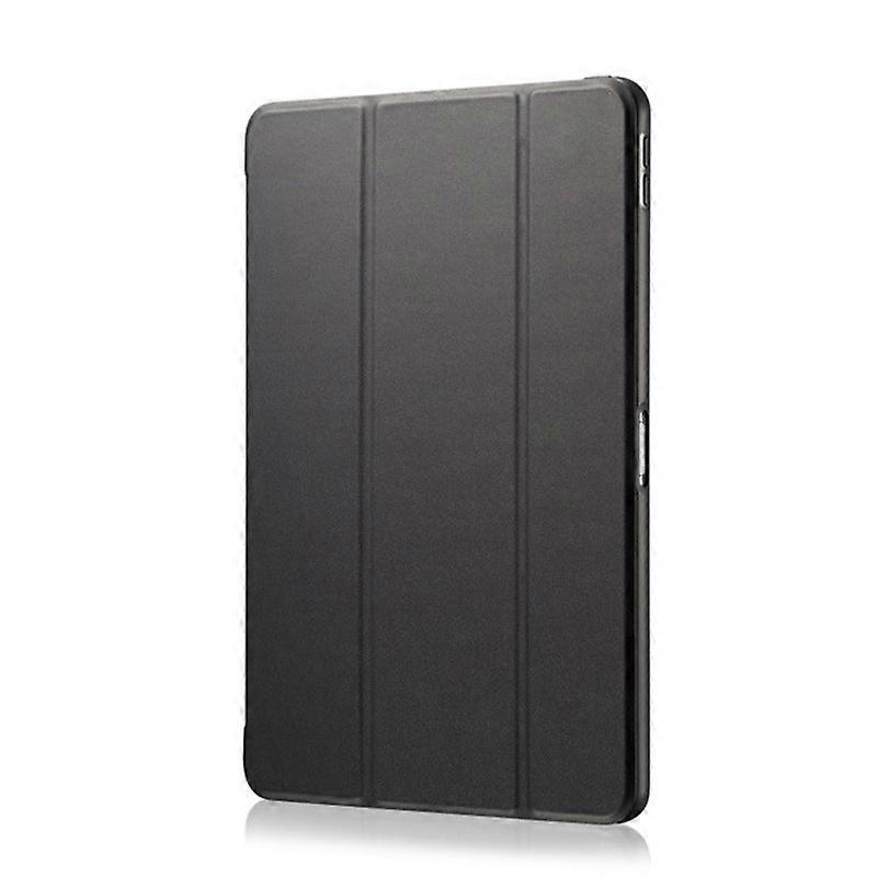 Stylish Case For Ipad 2/3/4 Black Honeycomb Tri-fold Leather