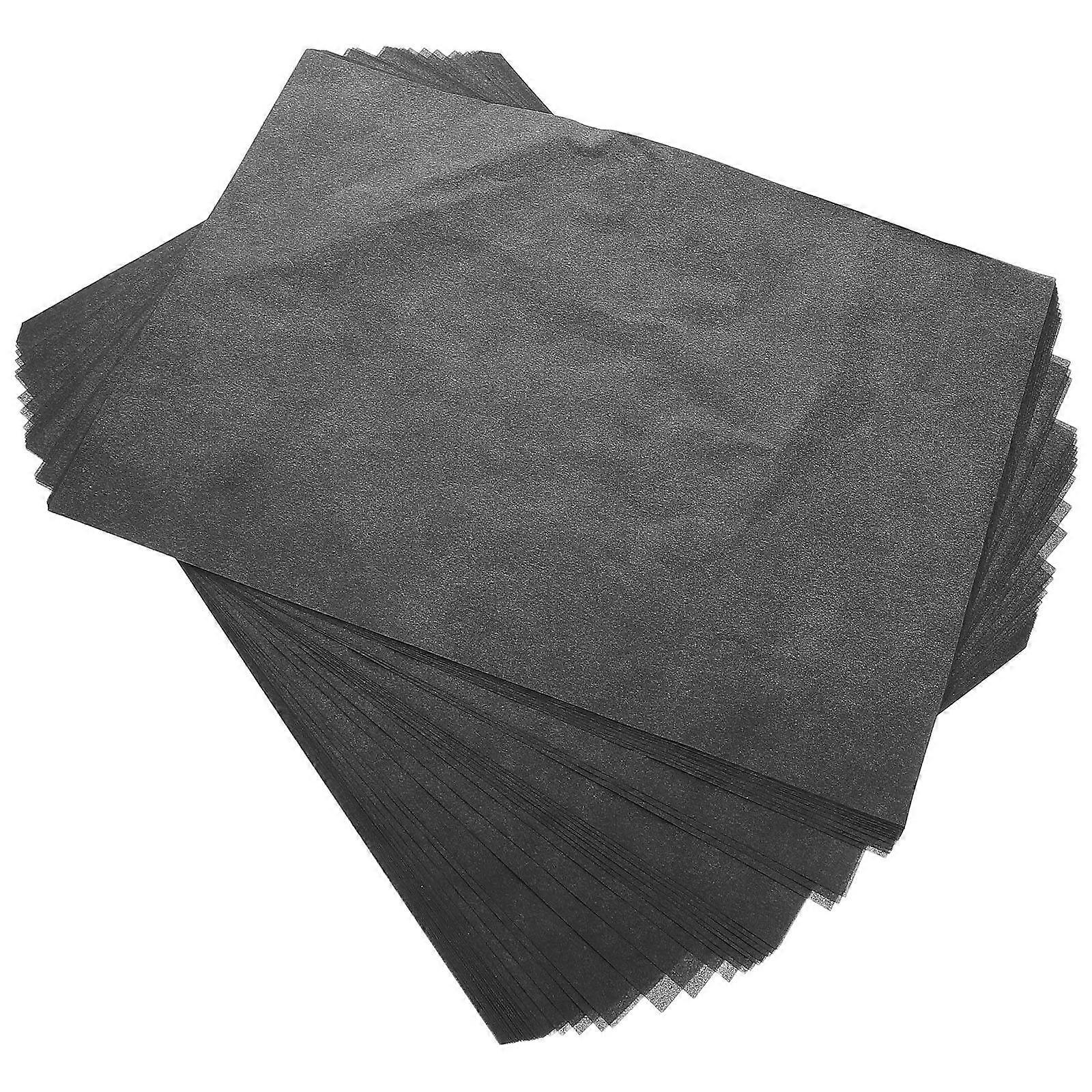 Black Graphite Transfer Paper for Tracing 50Sheets Carbon Copy Sheets