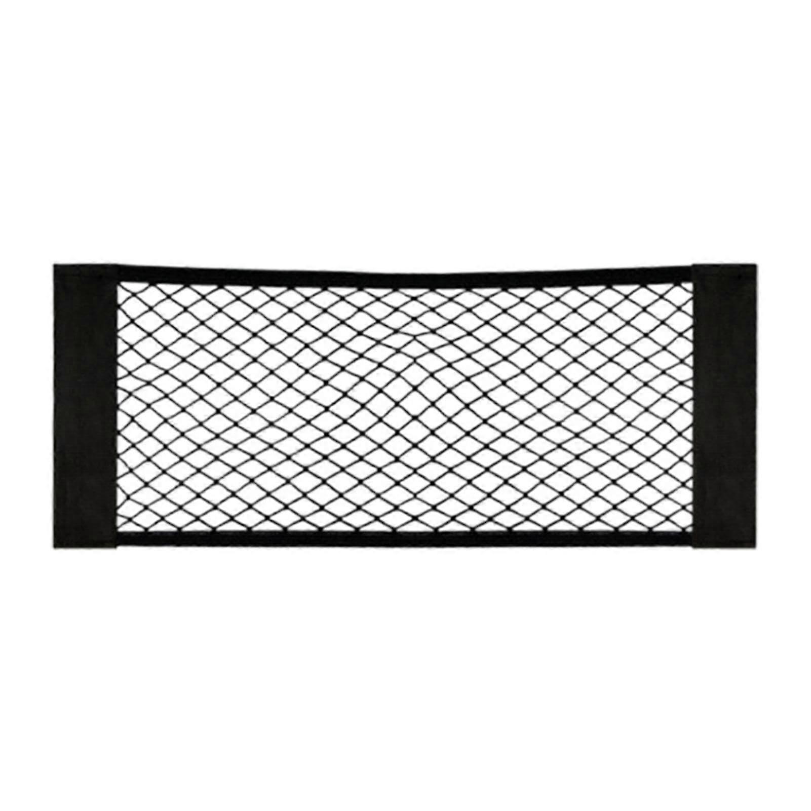 Cargo Net with Elastic DoubleLayer Grid, Small Trunk Organizer for SUV Truck Van RV, 60cm