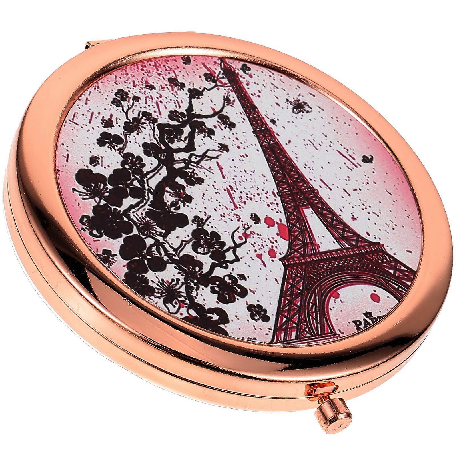 Compact Makeup Mirror for Makeup with Double-Sided Reflection 1 Piece