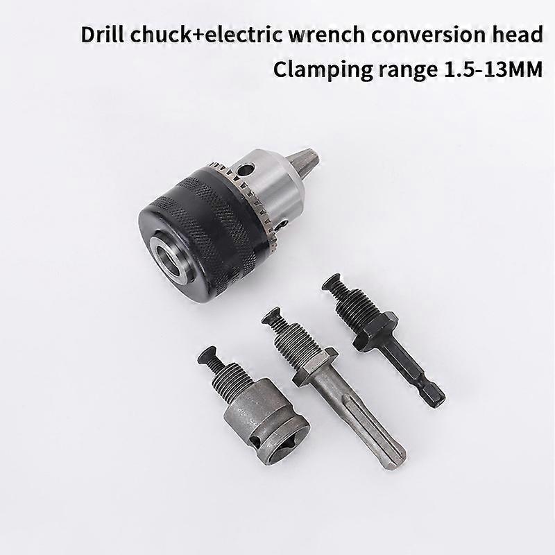 Hex Impact Extension Rod Drill Bit, Multifunctional with Converter Chuck Socket for Electric Screwdriver