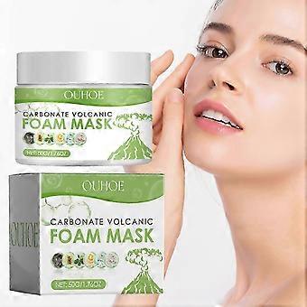 2025 Carbonate Volcanic FoamMask, Carbonated Bubble Clay Mask, Deep Cleaning Bubble Mask for Face 50g