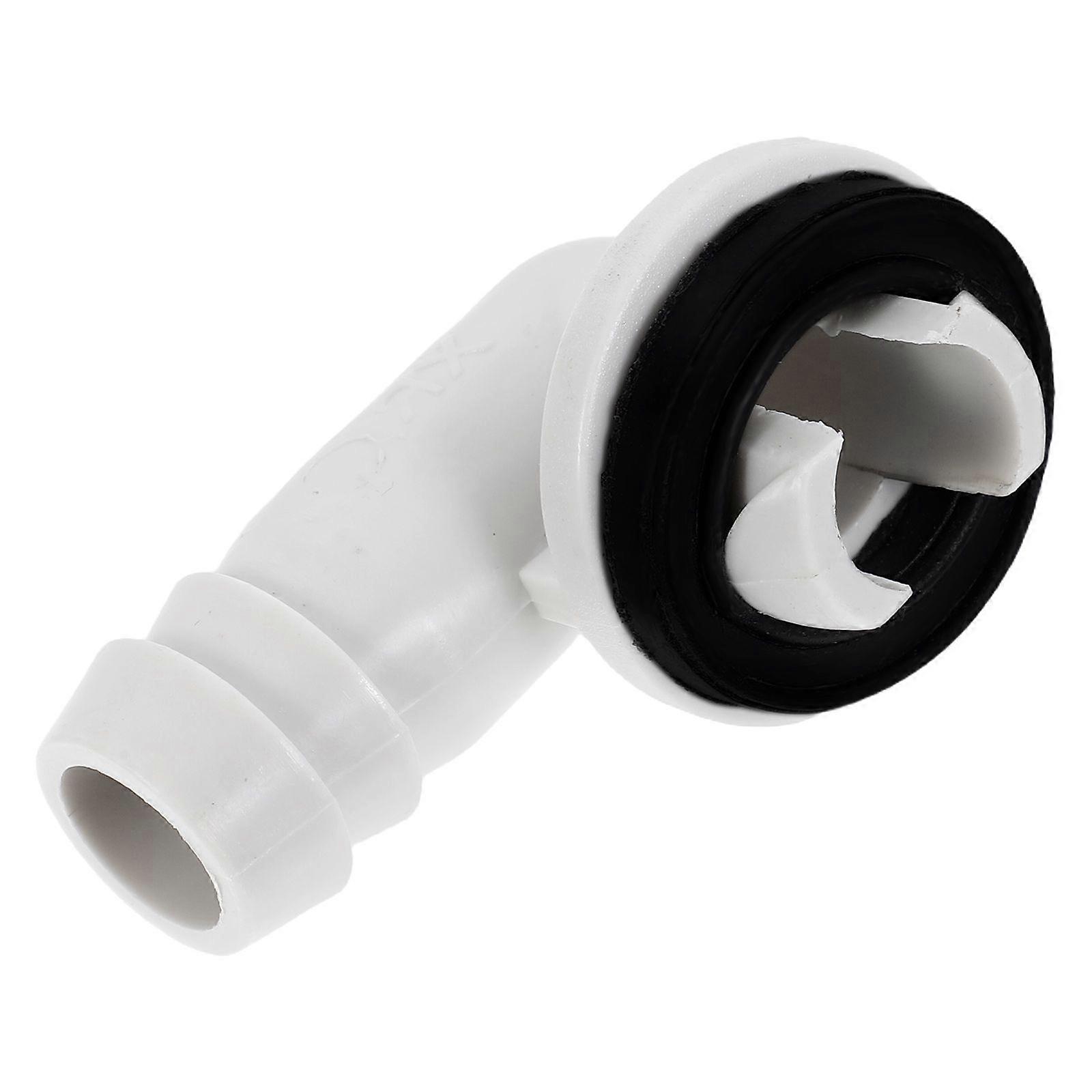 AC Drain Elbow Adapter for Air Conditioner Units Easy Installation Compatible with Multiple Models Enhances Drainage Efficiency AC Fitting