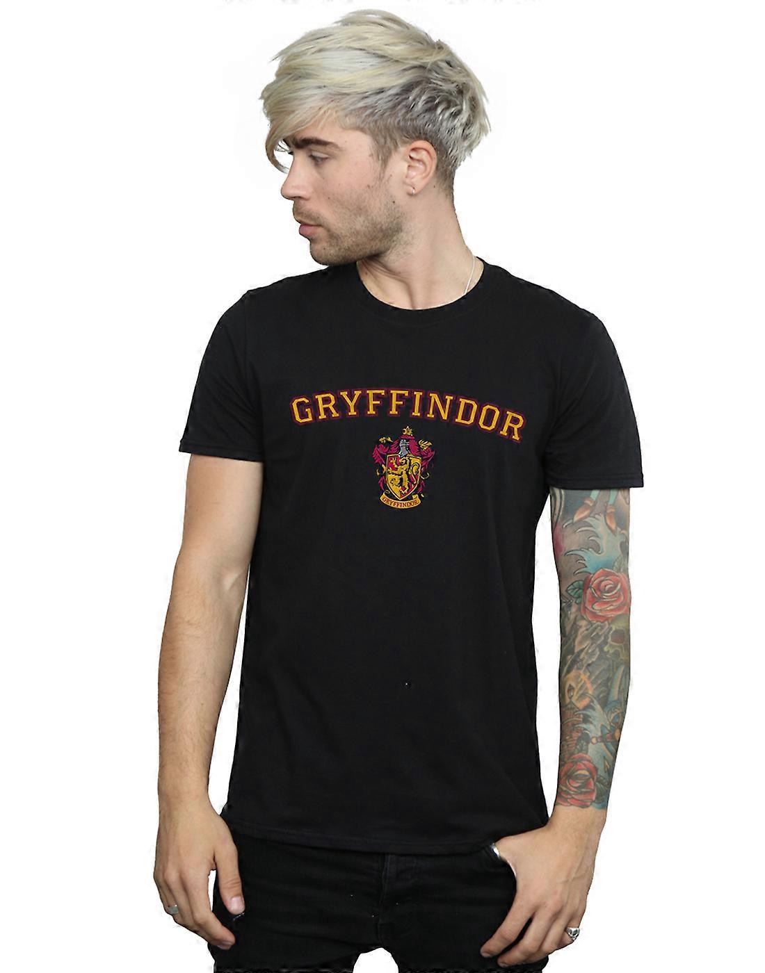 Harry cresta de Gryffindor camiseta Potter hombres
