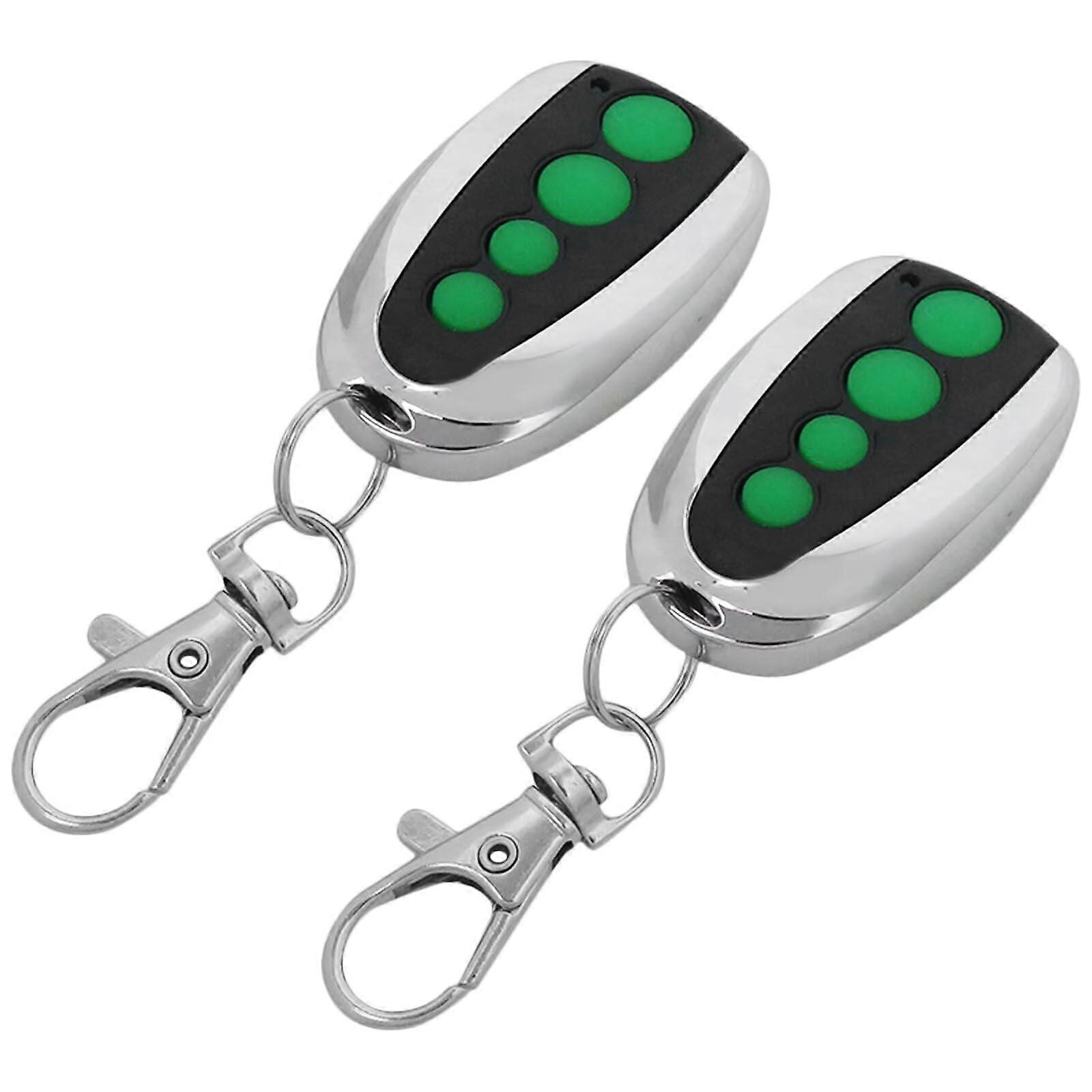 Remote Control Gate Opener 433.92MHz 4Button LongRange for Lockmaster Topens Casar Pack of 2