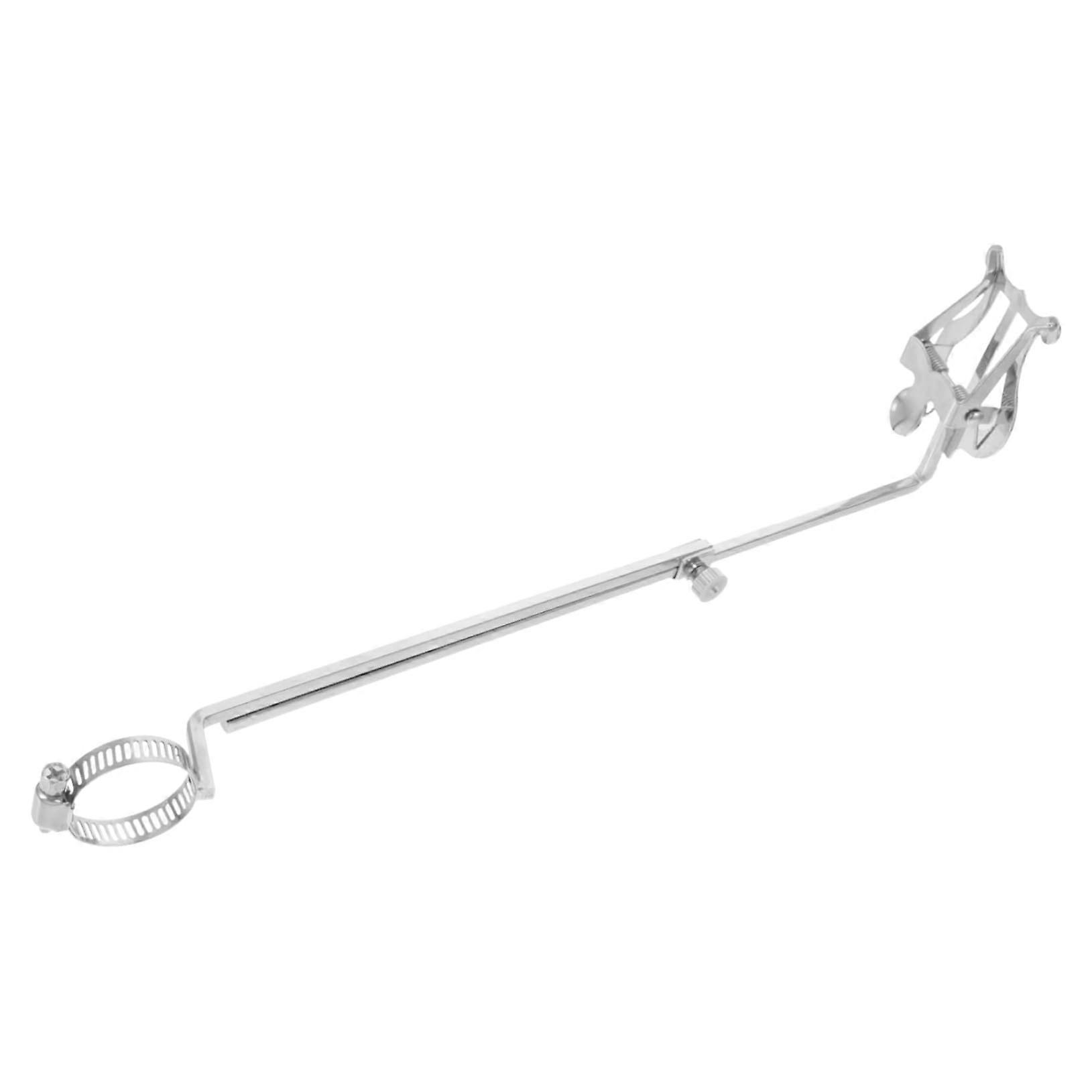 Marching Band Flip Folder with Adjustable Viewing Angle Durable Iron Music Lyre Holder for Flute