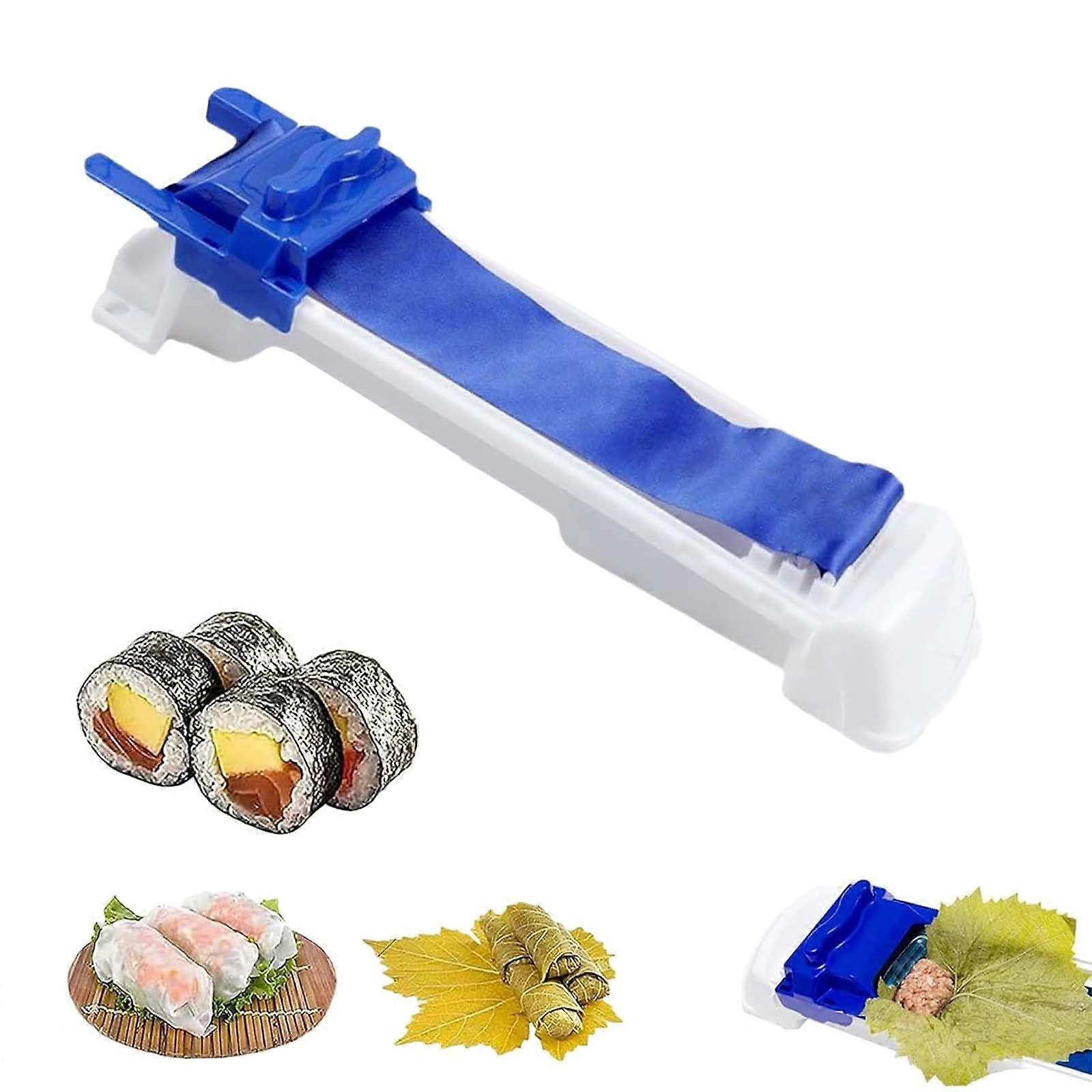 Lumpia Maker and Sushi Roller for Fast DIY Vegetable Meat Cabbage Egg Rolls, Easy Clean, 1PC
