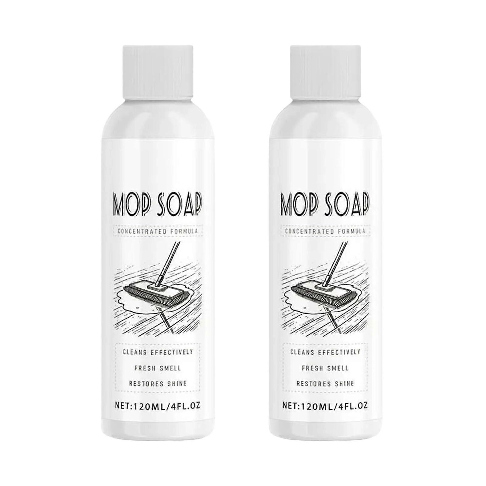 Scented Floor Cleaner Concentrated Mop Cleaning Solution PetFriendly Deep Cleaning 2PCS