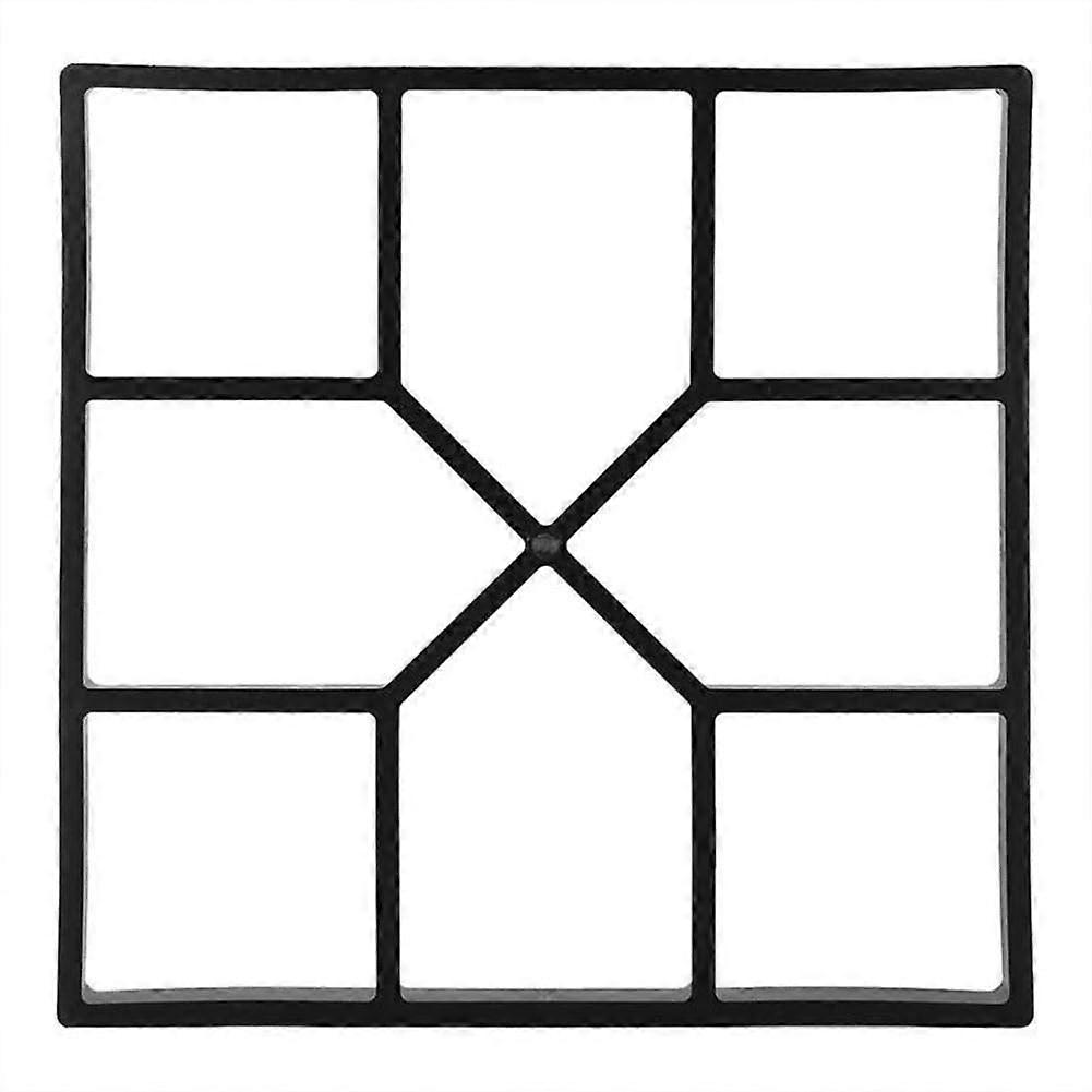 Concrete Path Mold with Geometric Pattern for DIY Garden and Patio Stepping Stones