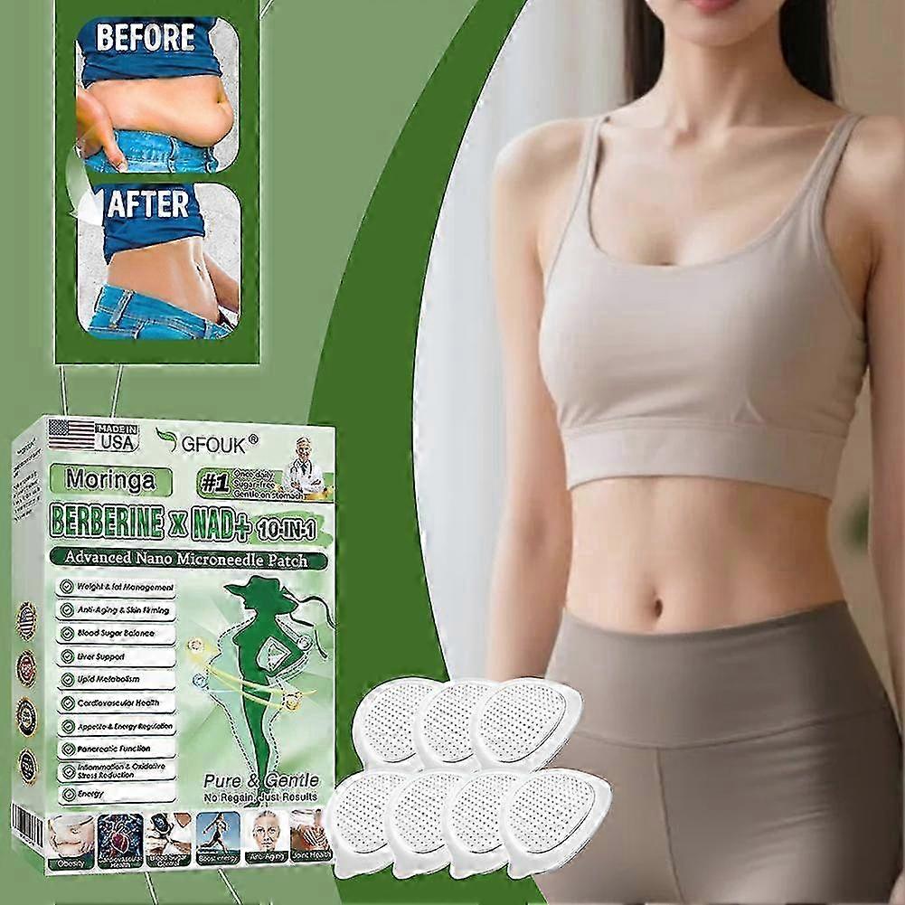 Moringa Berberine x NAD+10-in-1 Advanced Nano Microneedle Patch