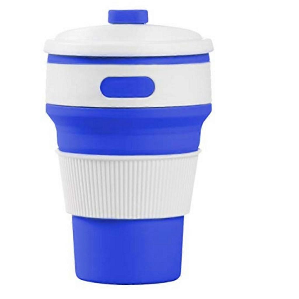350ML Folding Portable Silicone Telescopic Drinking Coffee Cup Multi-function Silica Cup Travel