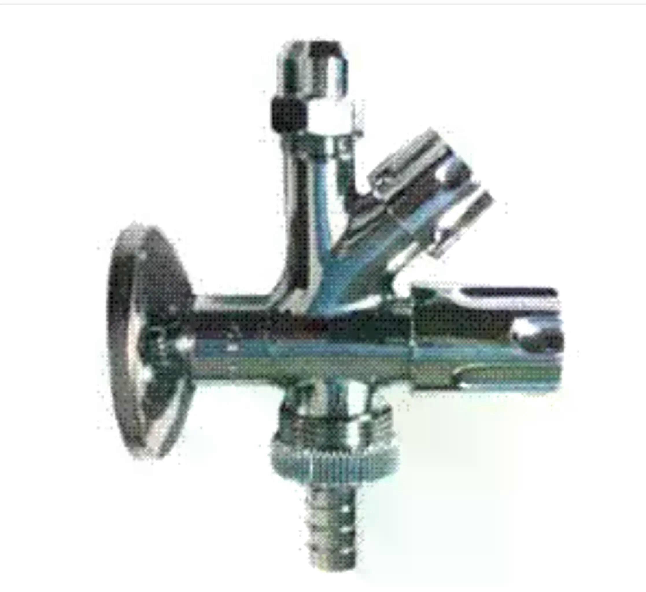 Teka Eckventil 1/2" mit Geräteanschluss 3/4", chrom