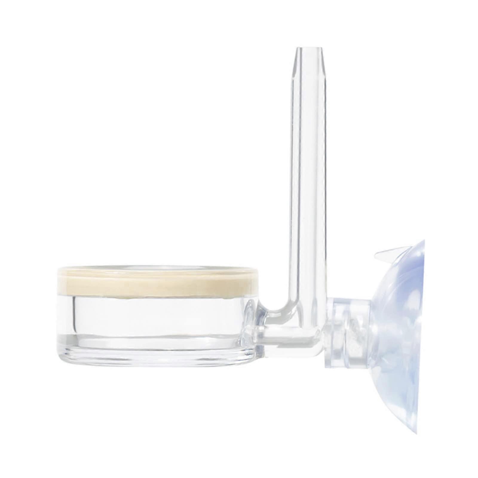 CO2 Diffuser and Atomizer with Suction Cup for Efficient Aquarium CO2 Distribution in Planted Tanks