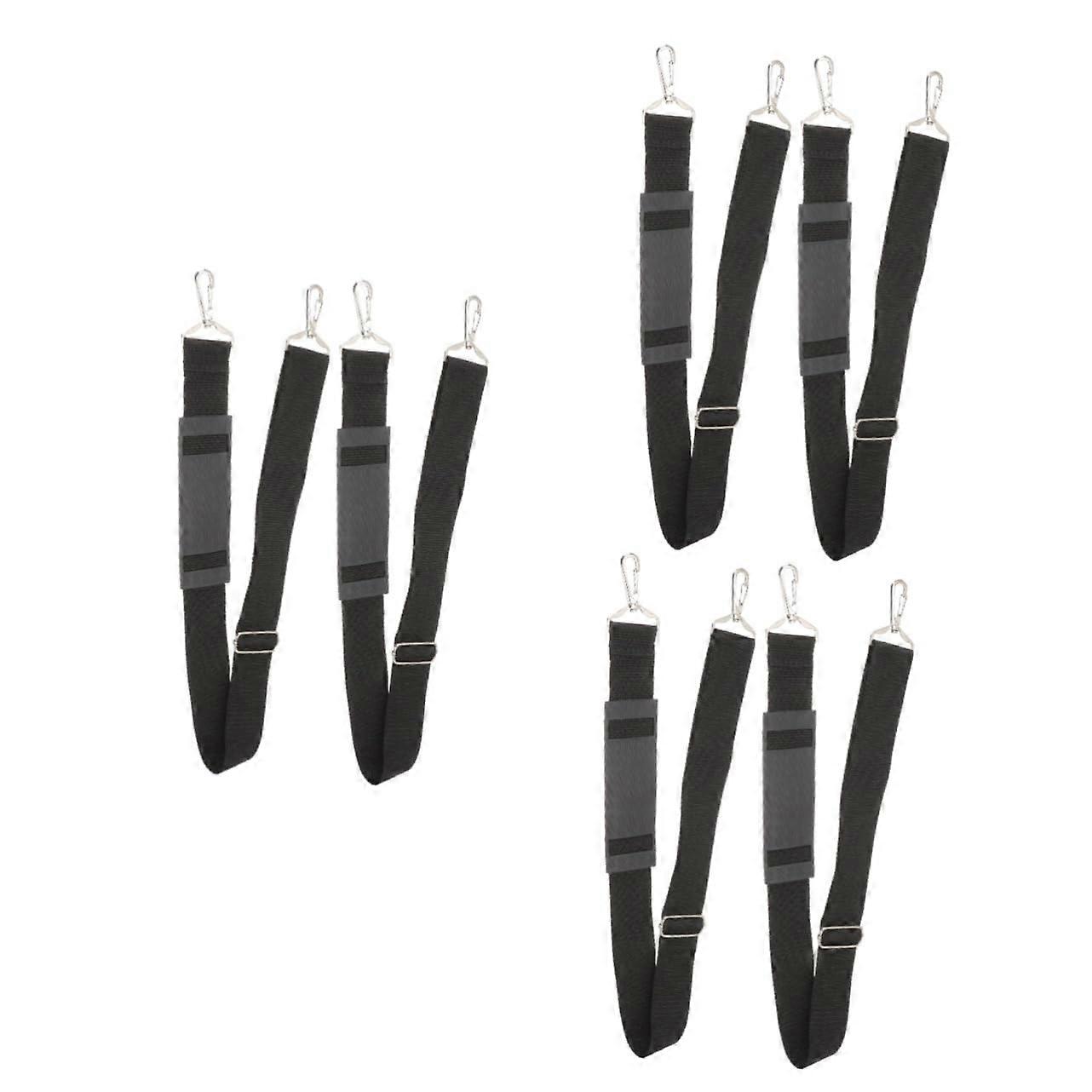 Padded Shoulder Strap for Instrument Bag, Adjustable Replacement with Thick Comfort Padding, 6pcs