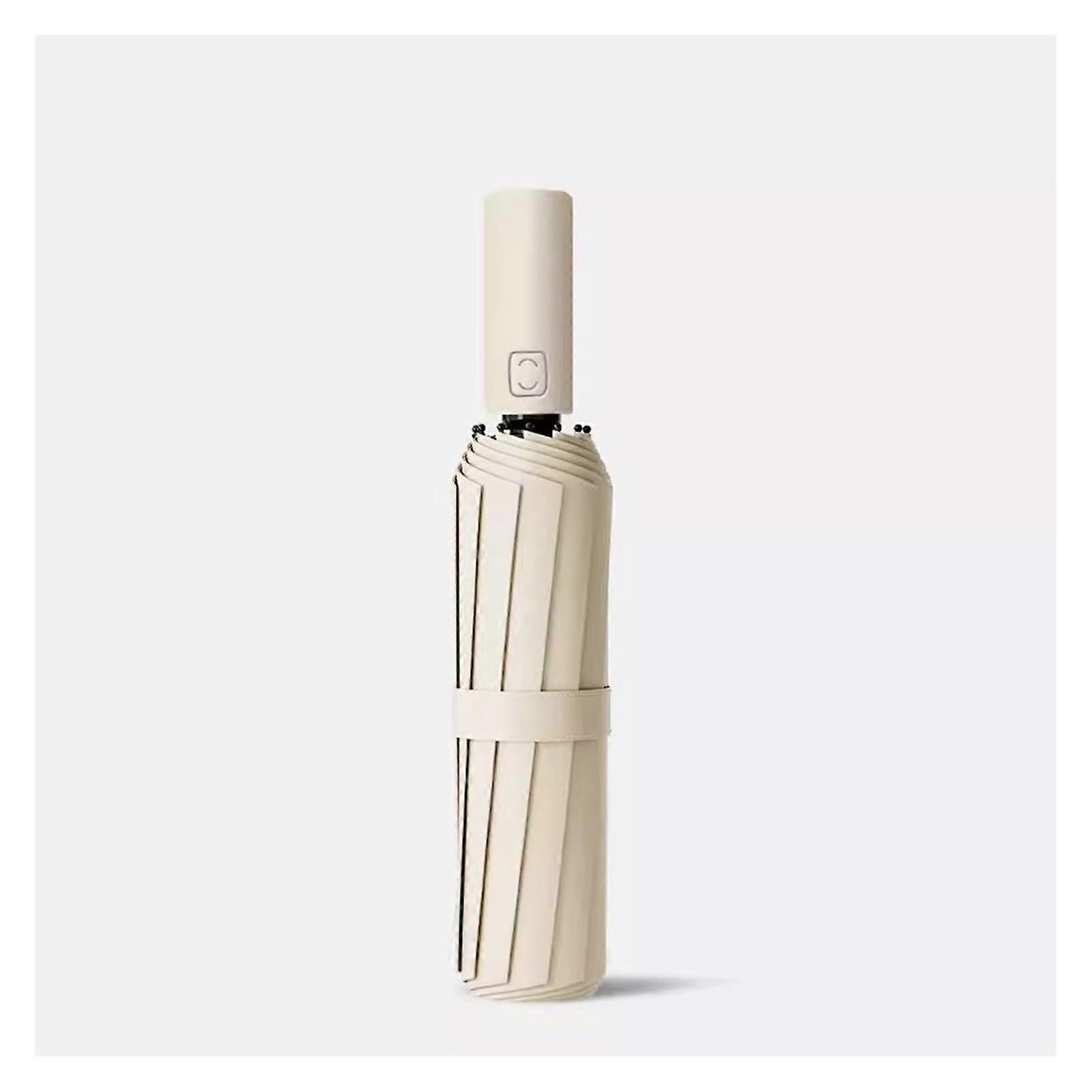 Automatic Umbrella with WindResistant Frame, Large Folding Canopy for Sun and Rain Protection