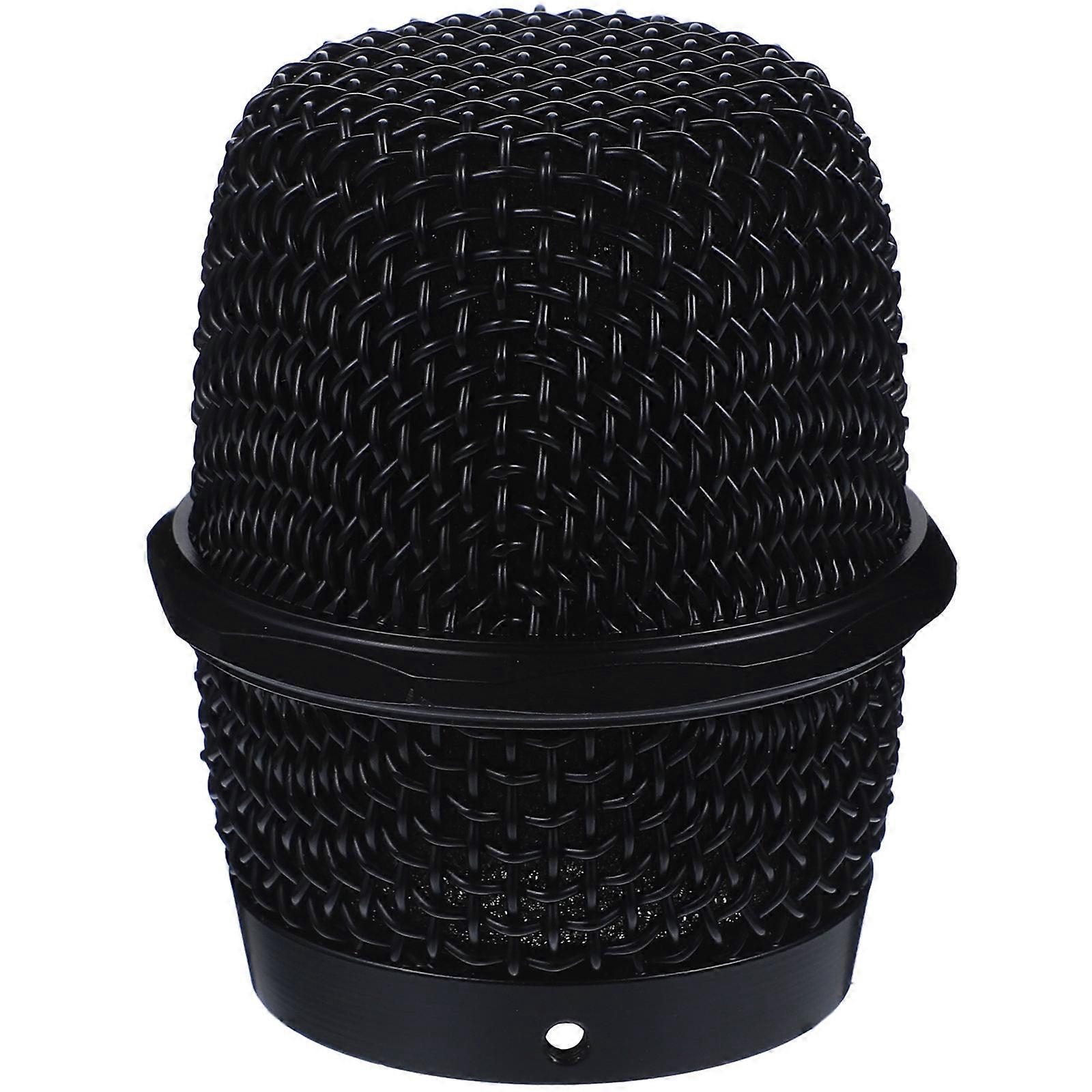 Metal Mesh Microphone Ball Head Replacement for Wireless Mic 4Pcs Set