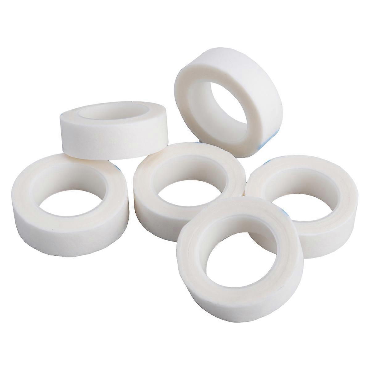 Eyelash Isolation Adhesive Tape for Eyelash Extensions Grafting 6Pcs White