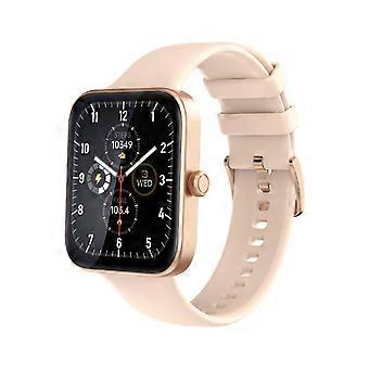 Android-Smartwatch für Damen, 1,81-Zoll-HD-Bildschirm, Bluetooth-Anruffunktion, wasserdicht, Outdoor-Schutz, Sportmodus, Benachrichtigungsfunktion (Gold)