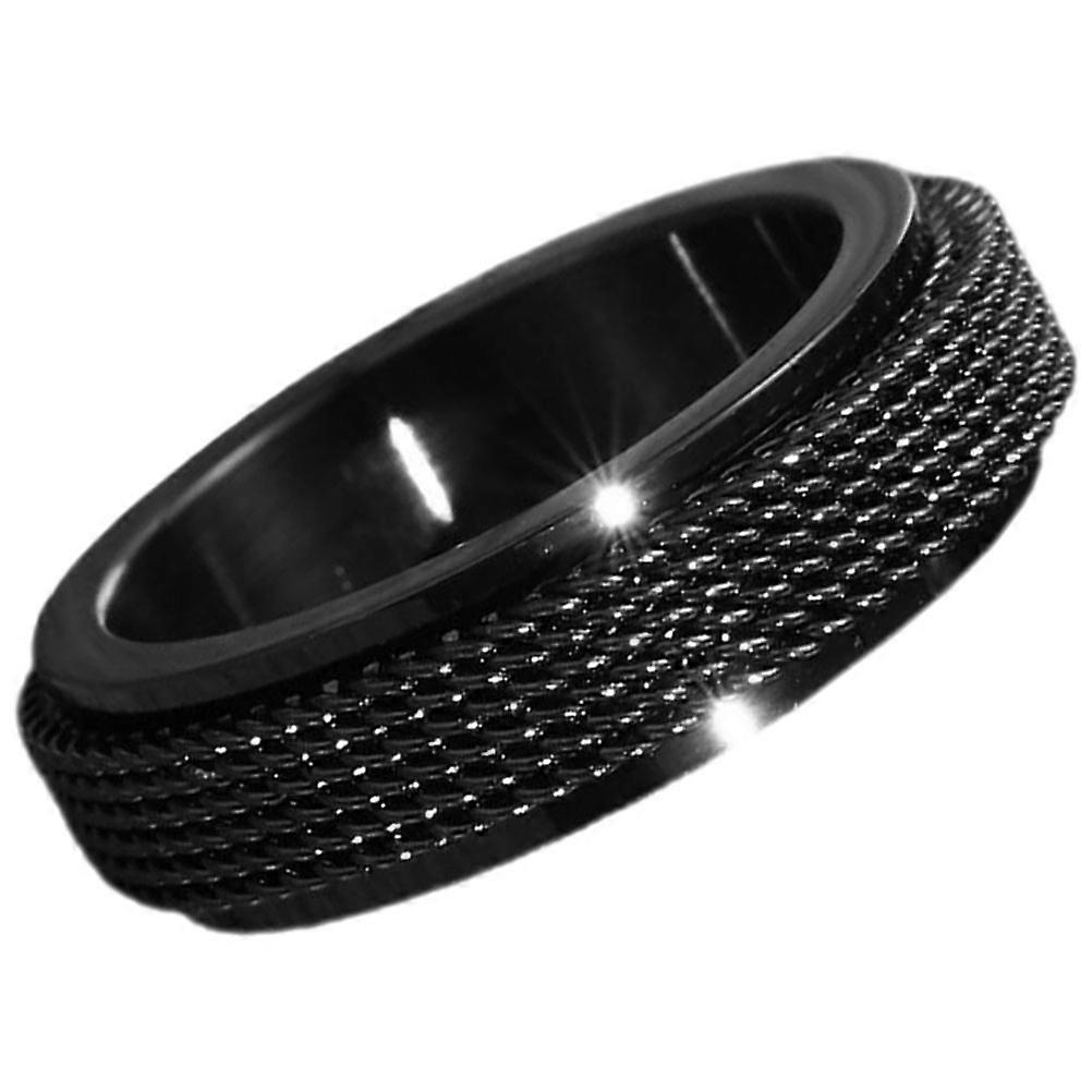 Fidget Ring Edelstahl Ring Einfacher Ring Angst Ring Schmuck für Männer