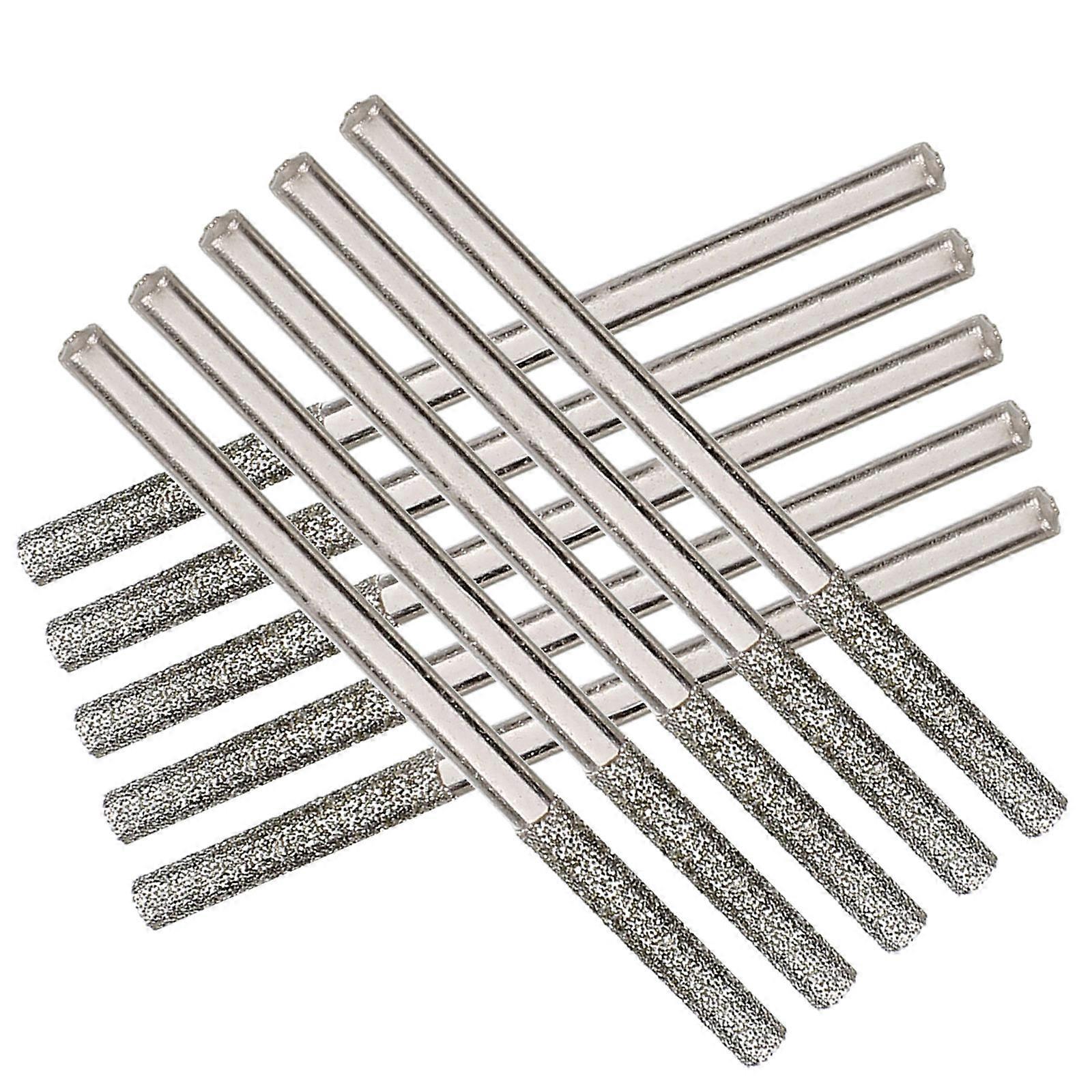 20pcs Masonry Drill Bits Replacement Sturdy Emery Drill Bits Parts Diamond Stone Drill Bits